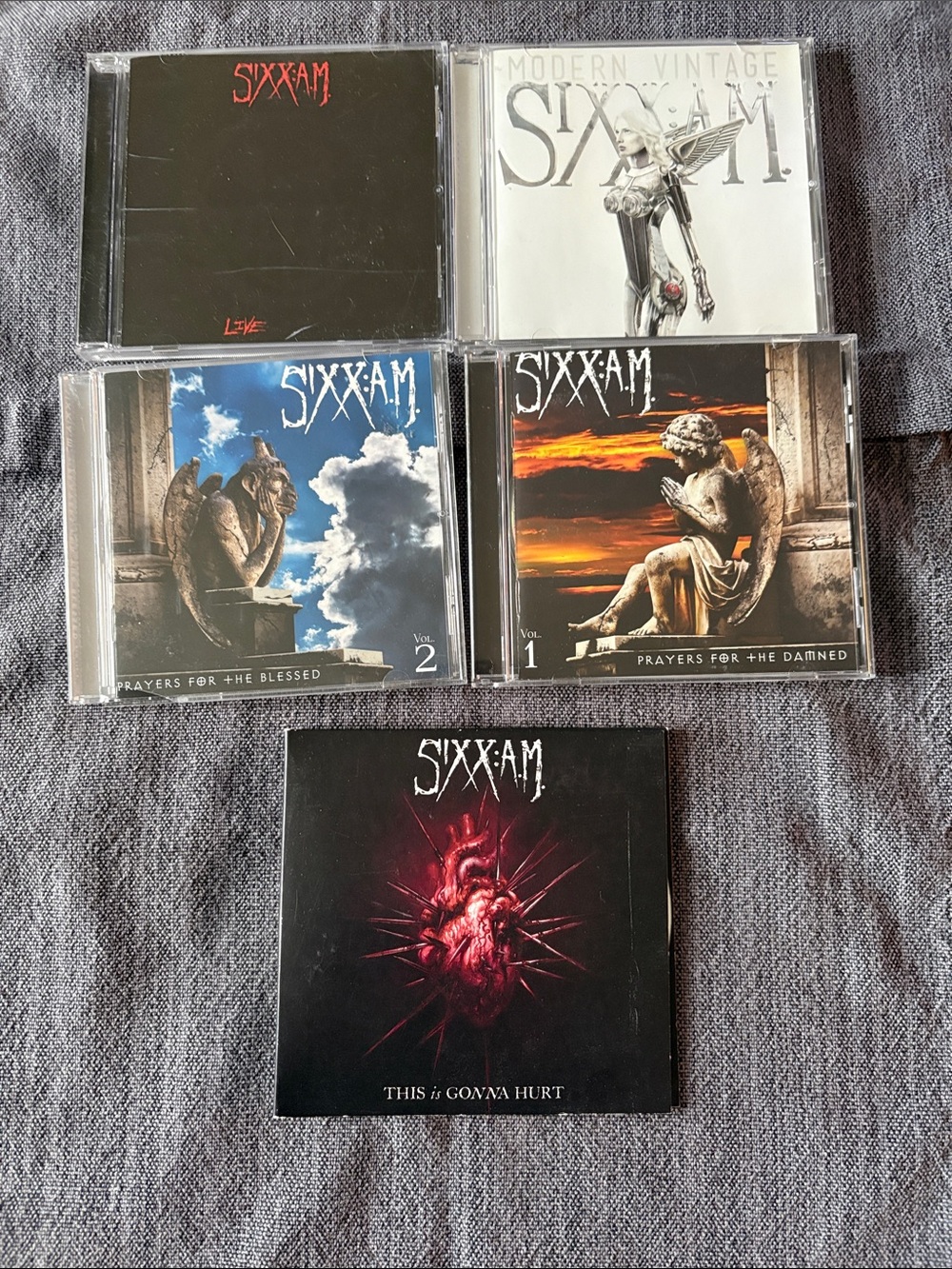 Sixx AM cd bundle